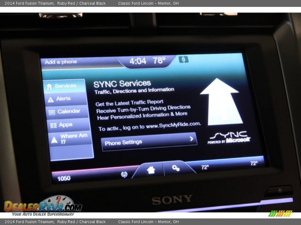 2014 Ford Fusion Titanium Ruby Red / Charcoal Black Photo #15