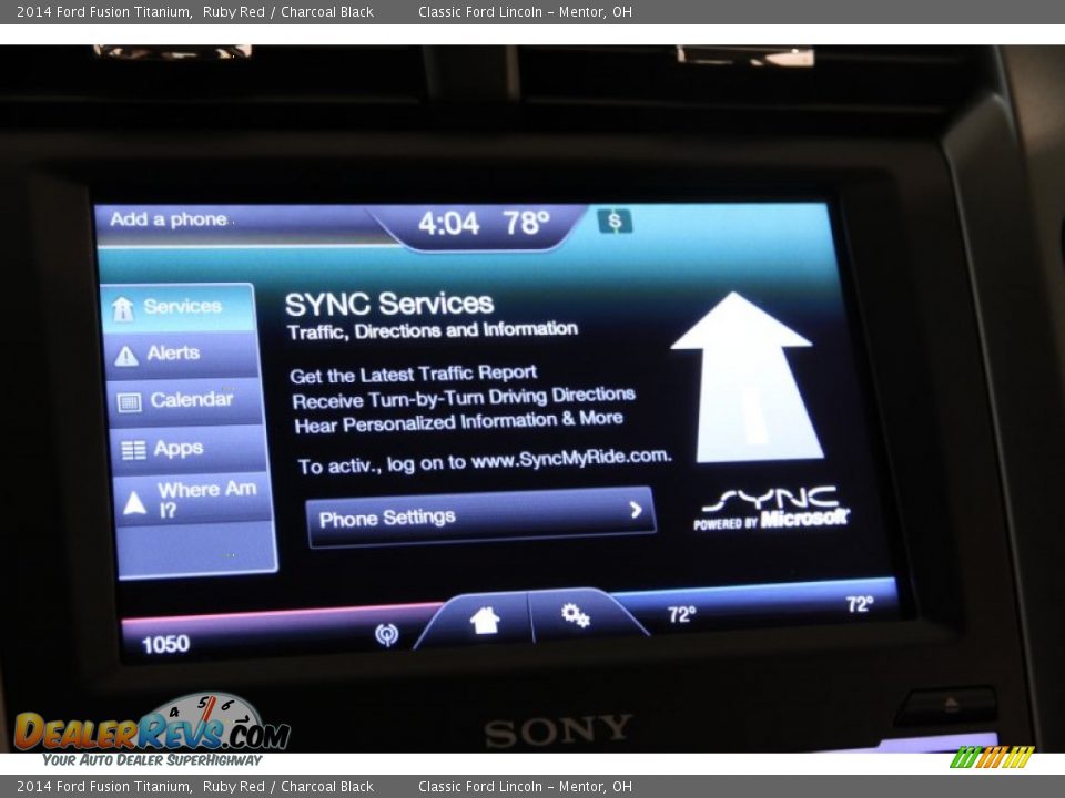 2014 Ford Fusion Titanium Ruby Red / Charcoal Black Photo #16