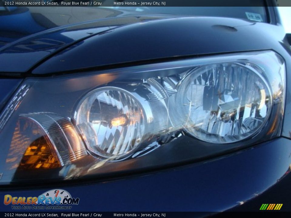 2012 Honda Accord LX Sedan Royal Blue Pearl / Gray Photo #29