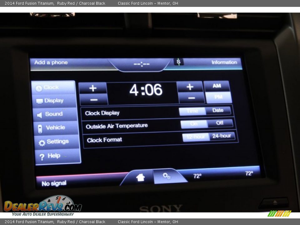 2014 Ford Fusion Titanium Ruby Red / Charcoal Black Photo #20