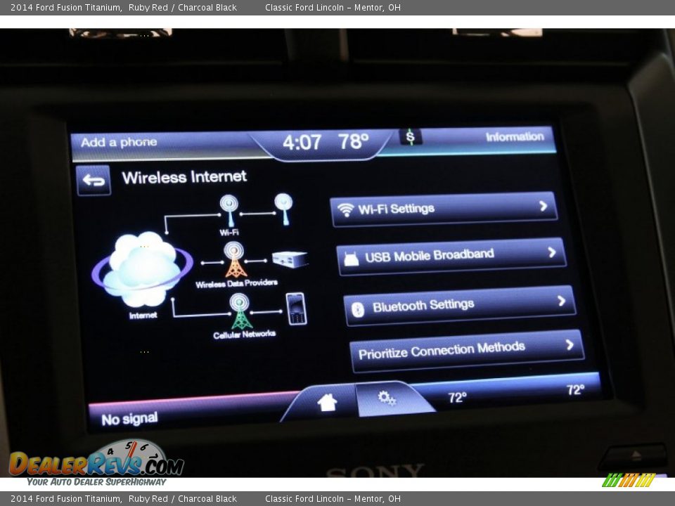 2014 Ford Fusion Titanium Ruby Red / Charcoal Black Photo #23