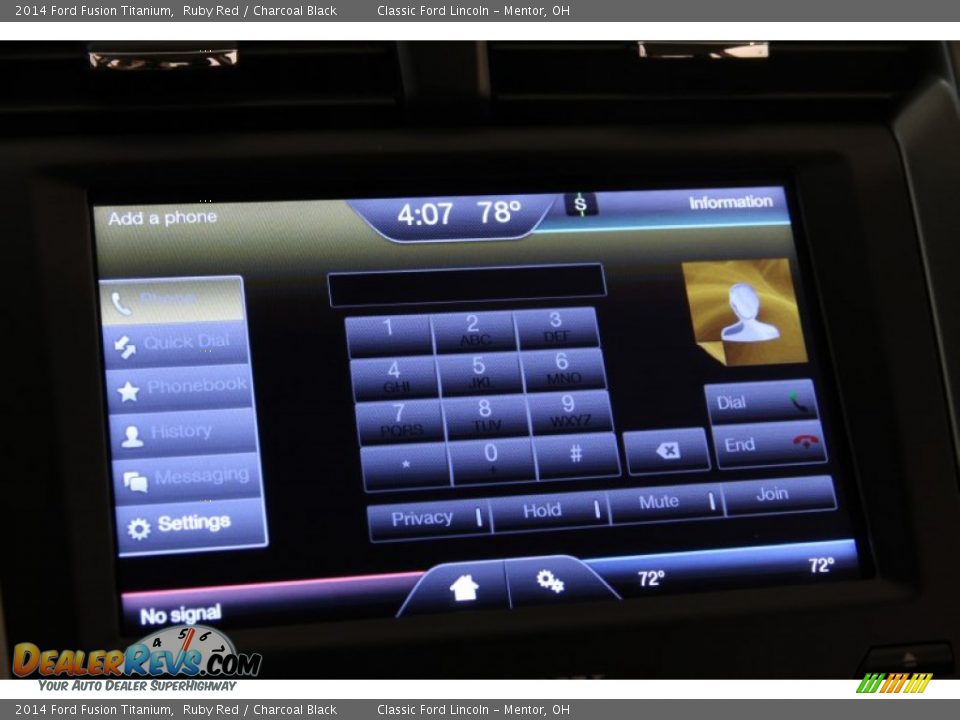 2014 Ford Fusion Titanium Ruby Red / Charcoal Black Photo #24