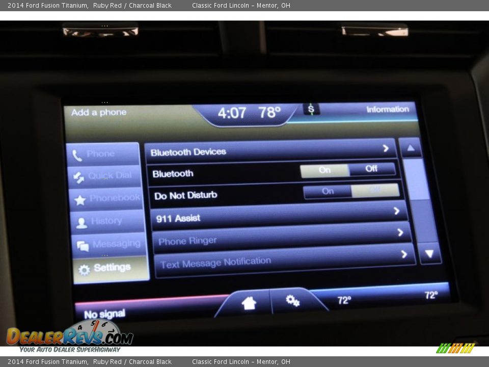 2014 Ford Fusion Titanium Ruby Red / Charcoal Black Photo #25