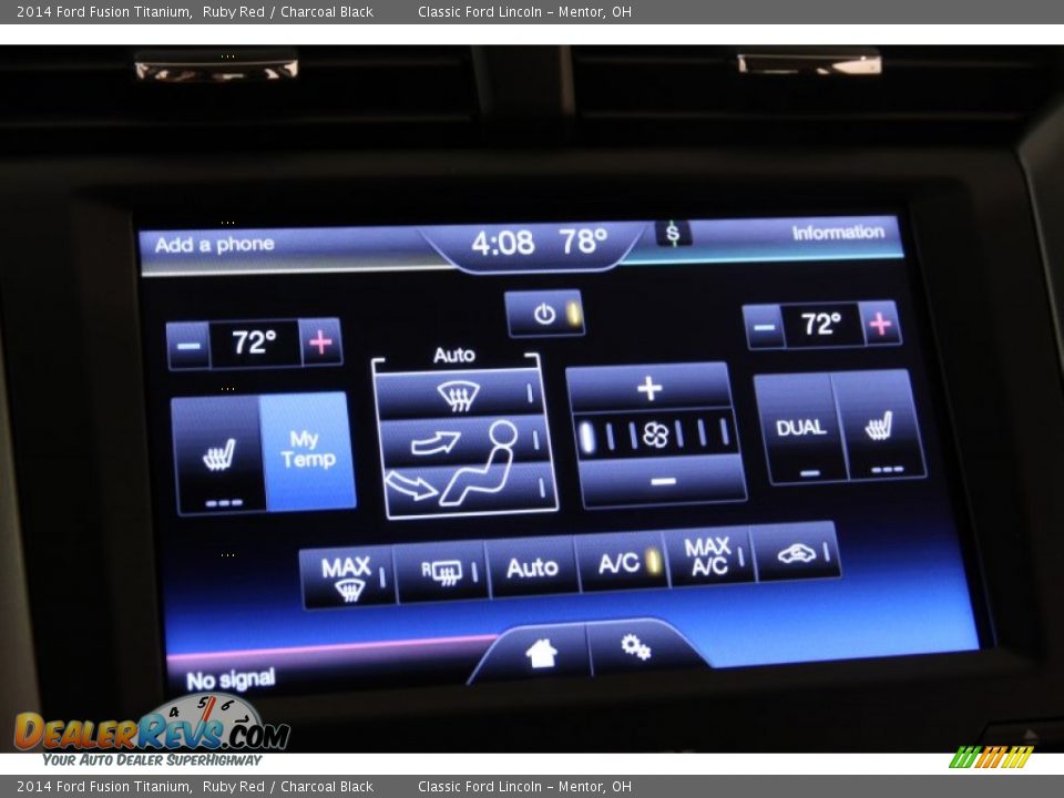 2014 Ford Fusion Titanium Ruby Red / Charcoal Black Photo #26