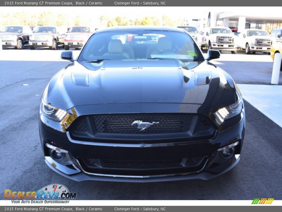 Black 2015 Ford Mustang GT Premium Coupe Photo #4