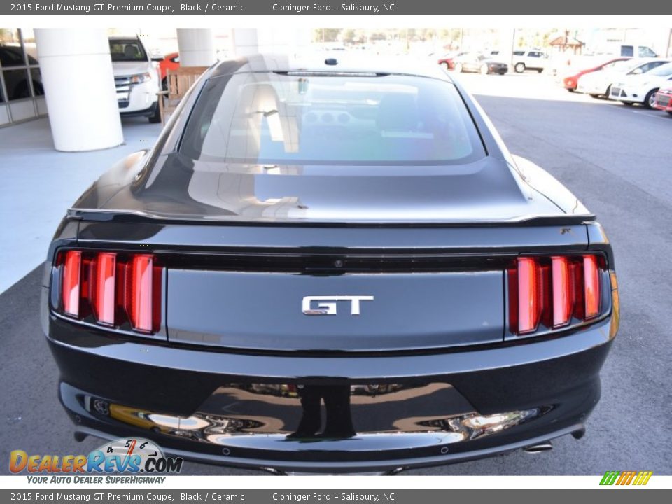 Black 2015 Ford Mustang GT Premium Coupe Photo #5