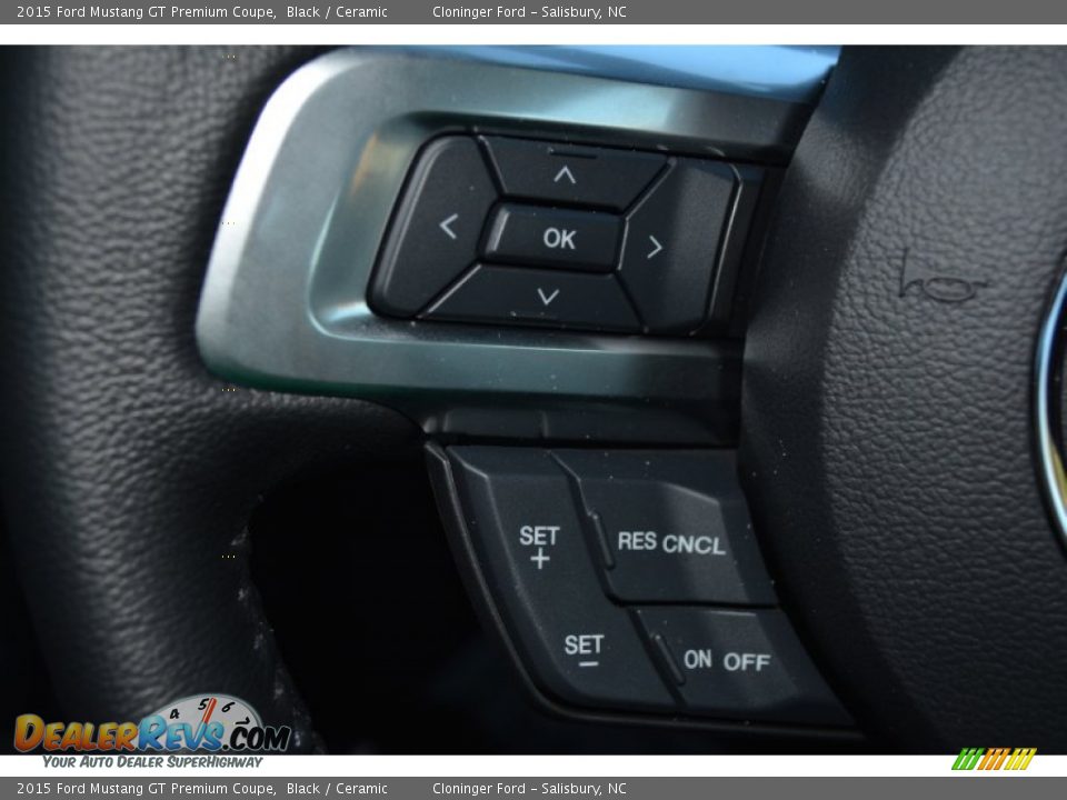 Controls of 2015 Ford Mustang GT Premium Coupe Photo #21
