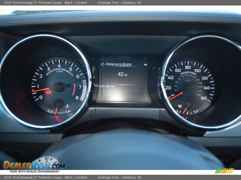 2015 Ford Mustang GT Premium Coupe Gauges Photo #23