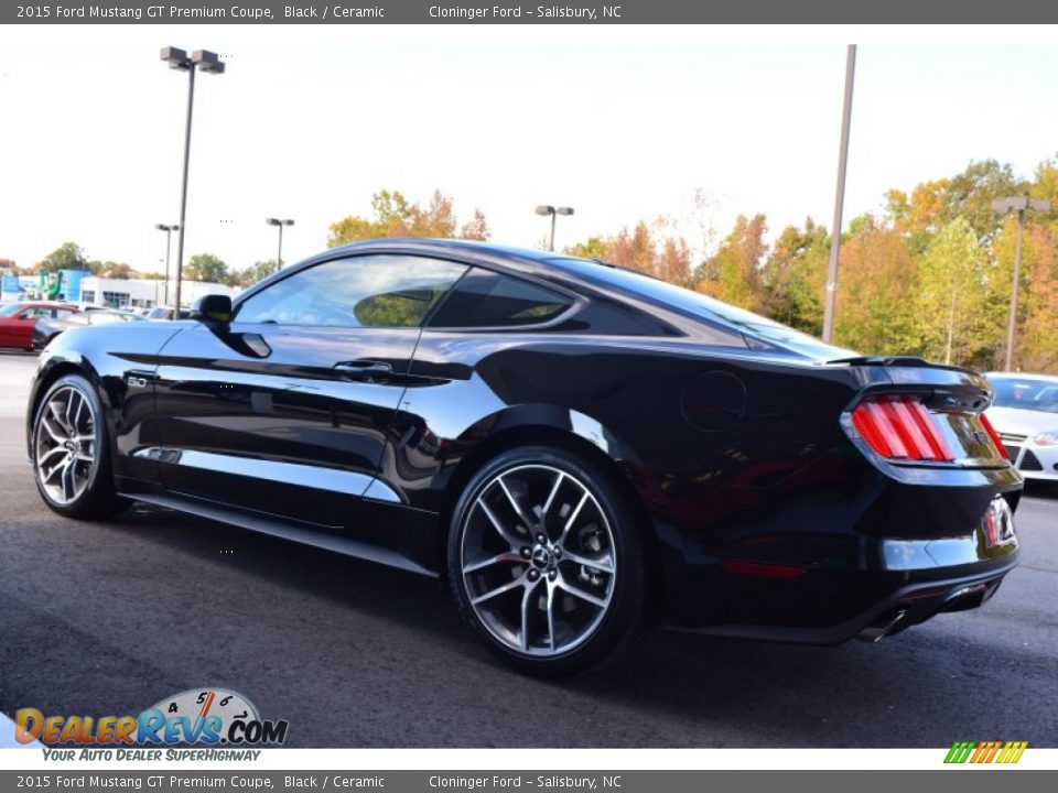 Black 2015 Ford Mustang GT Premium Coupe Photo #27