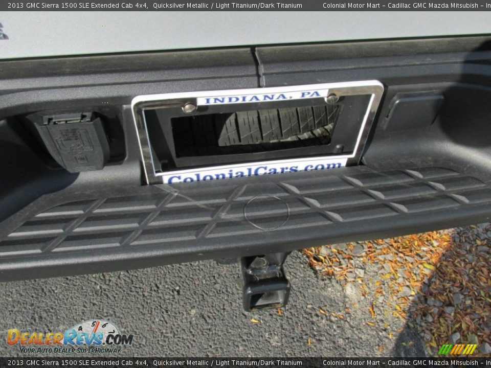 2013 GMC Sierra 1500 SLE Extended Cab 4x4 Quicksilver Metallic / Light Titanium/Dark Titanium Photo #6