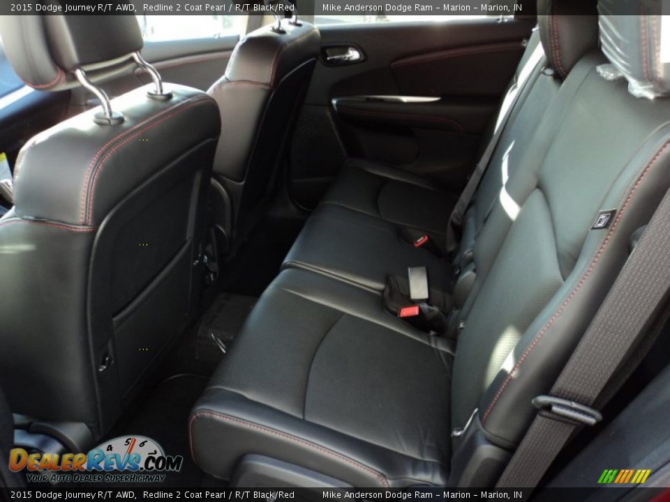 Rear Seat of 2015 Dodge Journey R/T AWD Photo #8