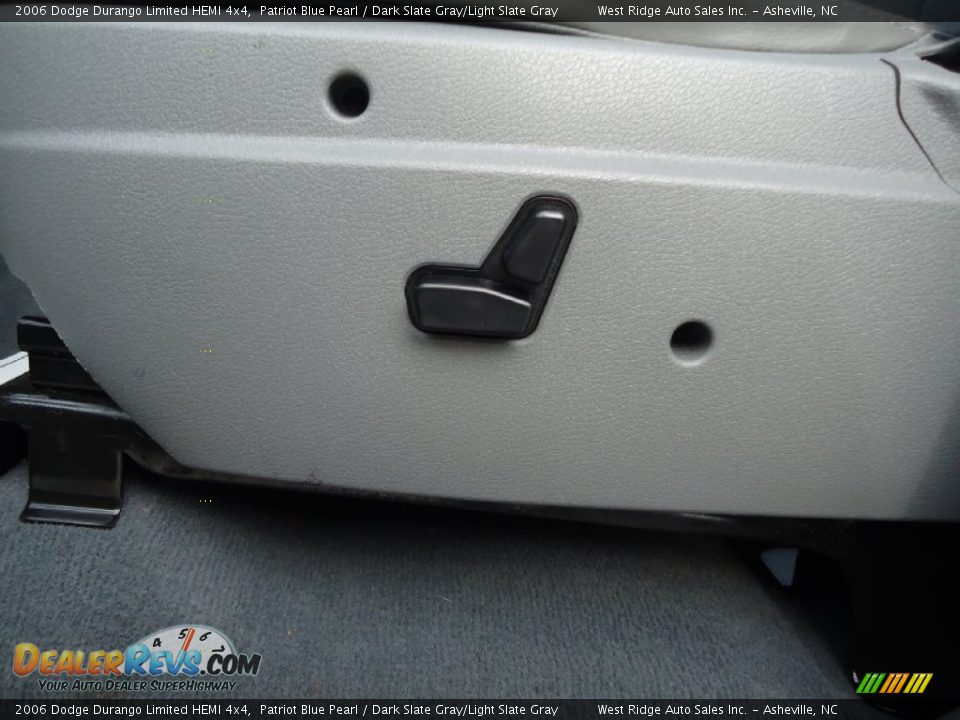 2006 Dodge Durango Limited HEMI 4x4 Patriot Blue Pearl / Dark Slate Gray/Light Slate Gray Photo #10