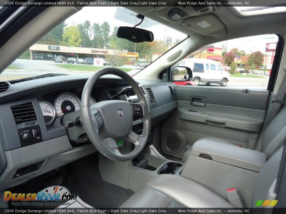 2006 Dodge Durango Limited HEMI 4x4 Patriot Blue Pearl / Dark Slate Gray/Light Slate Gray Photo #11