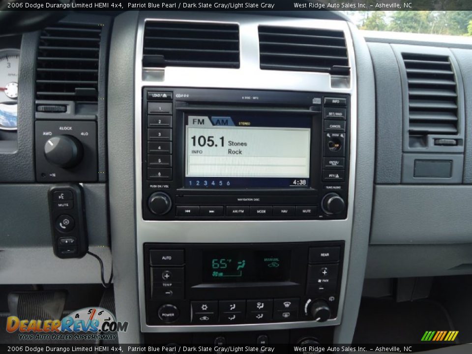 2006 Dodge Durango Limited HEMI 4x4 Patriot Blue Pearl / Dark Slate Gray/Light Slate Gray Photo #14