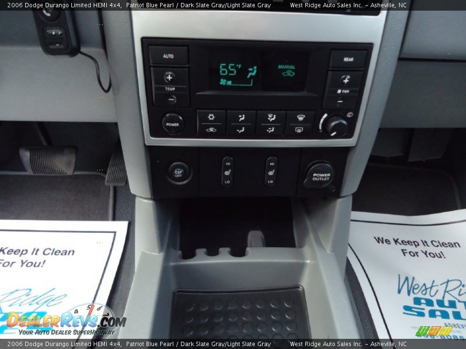 2006 Dodge Durango Limited HEMI 4x4 Patriot Blue Pearl / Dark Slate Gray/Light Slate Gray Photo #15