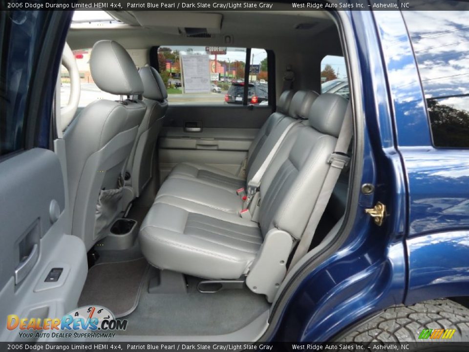 2006 Dodge Durango Limited HEMI 4x4 Patriot Blue Pearl / Dark Slate Gray/Light Slate Gray Photo #20