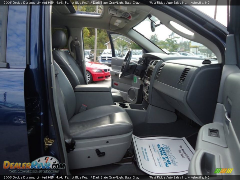 2006 Dodge Durango Limited HEMI 4x4 Patriot Blue Pearl / Dark Slate Gray/Light Slate Gray Photo #27