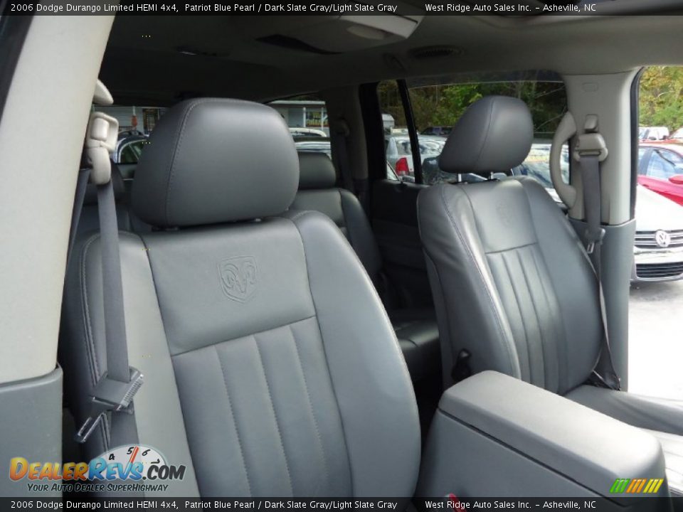 2006 Dodge Durango Limited HEMI 4x4 Patriot Blue Pearl / Dark Slate Gray/Light Slate Gray Photo #33