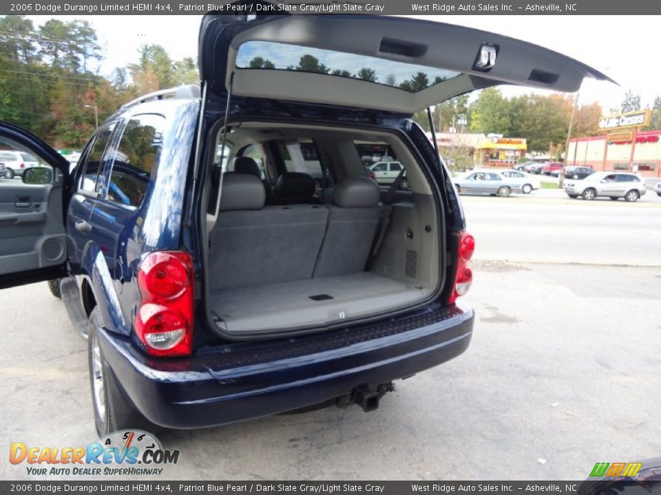 2006 Dodge Durango Limited HEMI 4x4 Patriot Blue Pearl / Dark Slate Gray/Light Slate Gray Photo #34