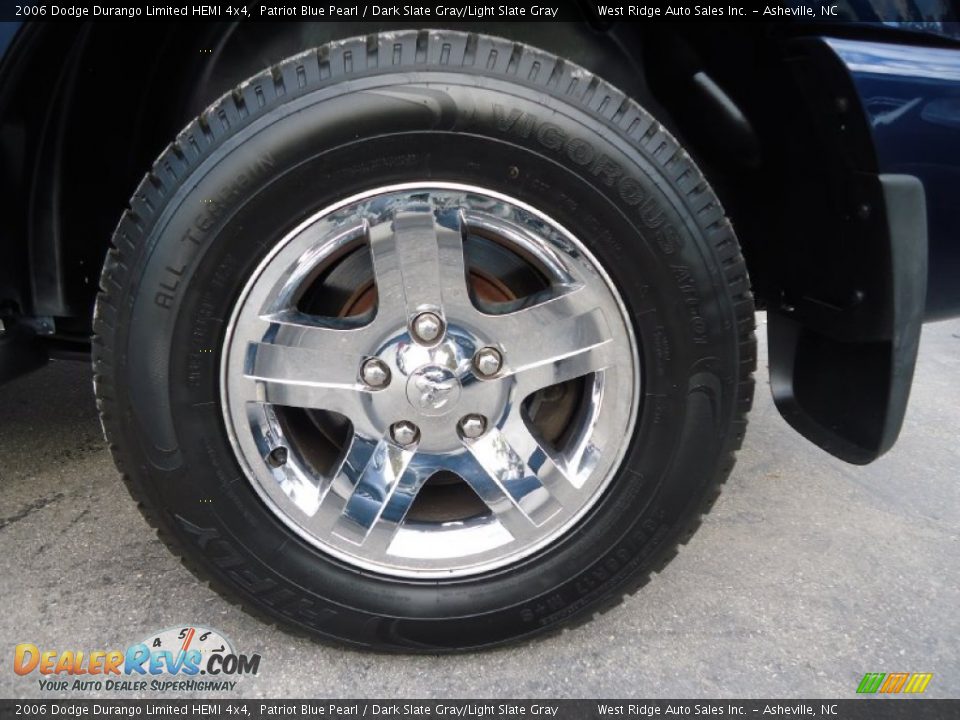 2006 Dodge Durango Limited HEMI 4x4 Patriot Blue Pearl / Dark Slate Gray/Light Slate Gray Photo #35