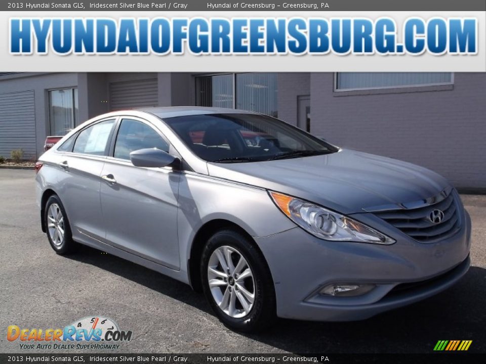 2013 Hyundai Sonata GLS Iridescent Silver Blue Pearl / Gray Photo #1