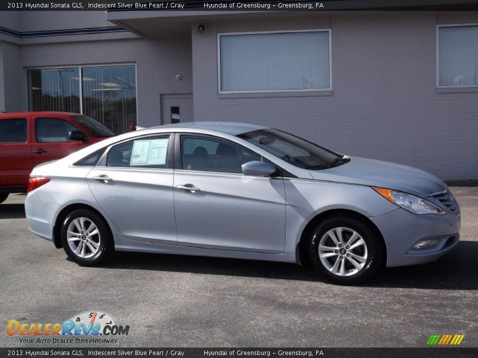 2013 Hyundai Sonata GLS Iridescent Silver Blue Pearl / Gray Photo #2