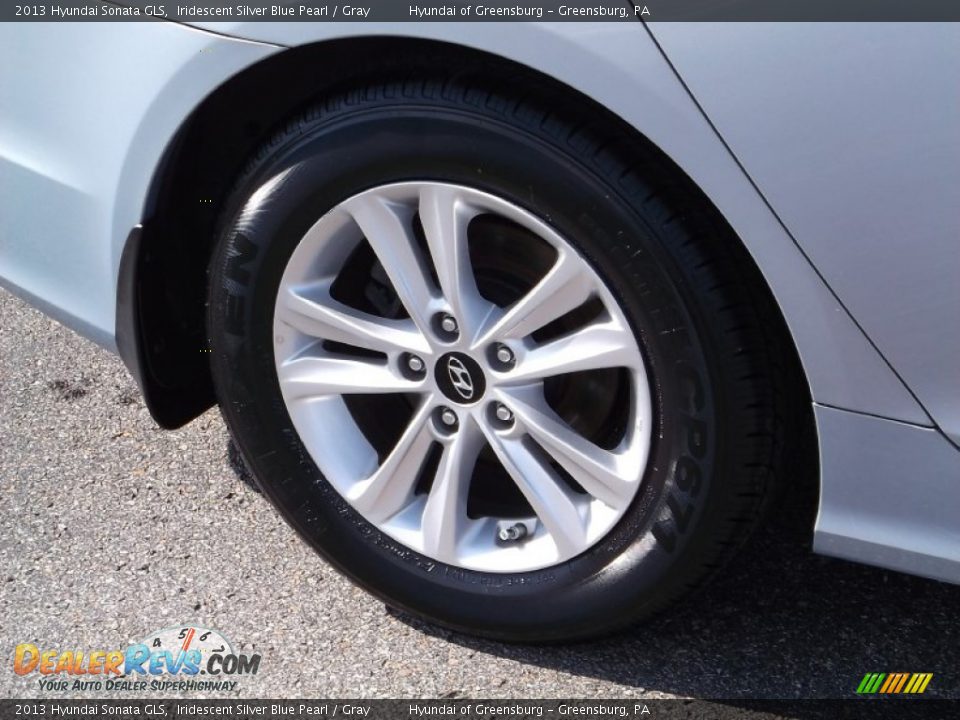 2013 Hyundai Sonata GLS Iridescent Silver Blue Pearl / Gray Photo #3