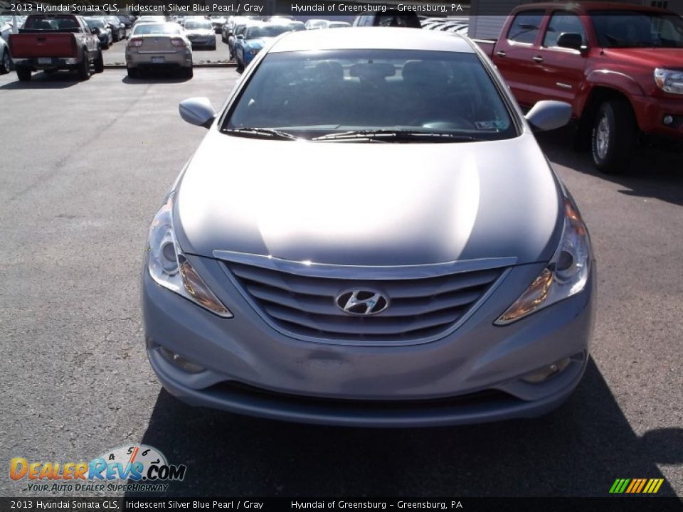 2013 Hyundai Sonata GLS Iridescent Silver Blue Pearl / Gray Photo #4