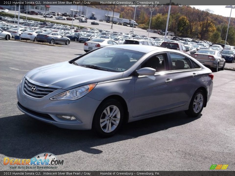 2013 Hyundai Sonata GLS Iridescent Silver Blue Pearl / Gray Photo #5
