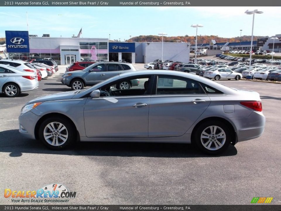 2013 Hyundai Sonata GLS Iridescent Silver Blue Pearl / Gray Photo #6