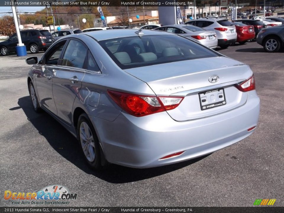2013 Hyundai Sonata GLS Iridescent Silver Blue Pearl / Gray Photo #7