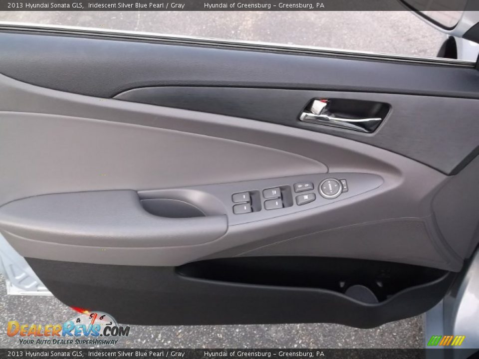 2013 Hyundai Sonata GLS Iridescent Silver Blue Pearl / Gray Photo #9