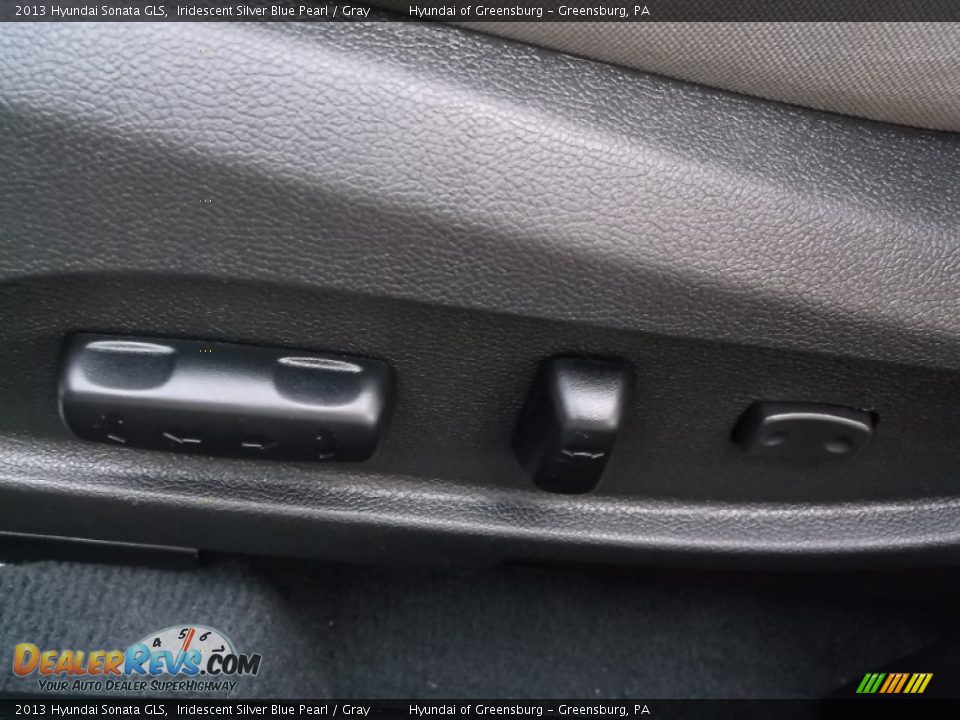 2013 Hyundai Sonata GLS Iridescent Silver Blue Pearl / Gray Photo #12