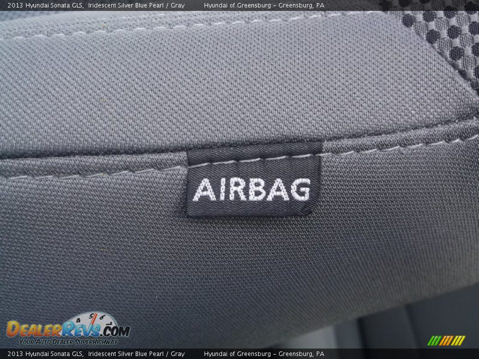 2013 Hyundai Sonata GLS Iridescent Silver Blue Pearl / Gray Photo #13
