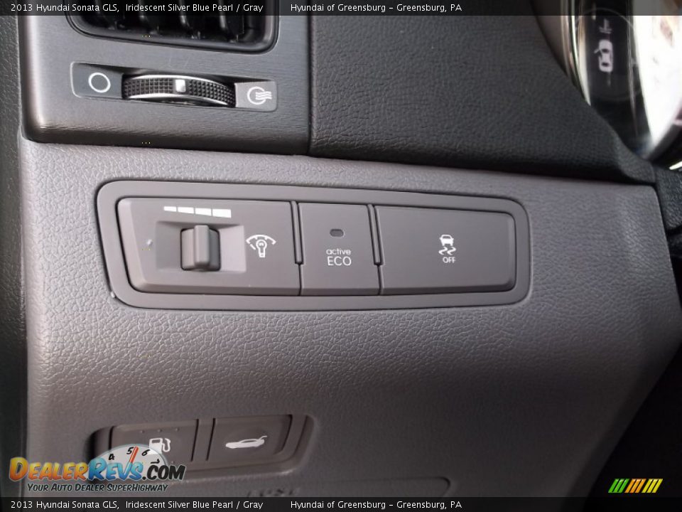 2013 Hyundai Sonata GLS Iridescent Silver Blue Pearl / Gray Photo #14