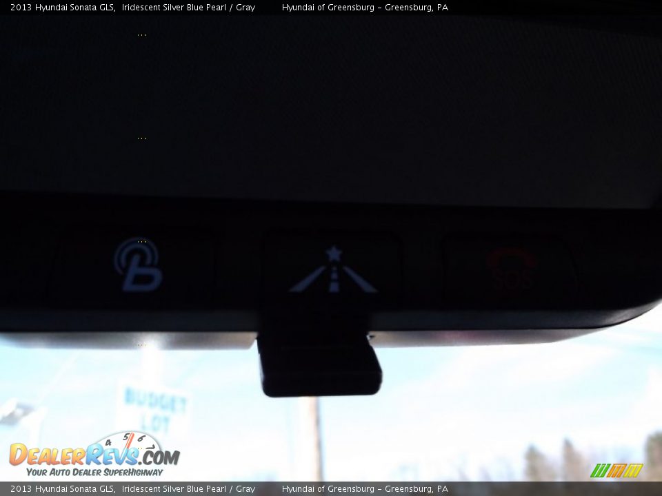 2013 Hyundai Sonata GLS Iridescent Silver Blue Pearl / Gray Photo #15