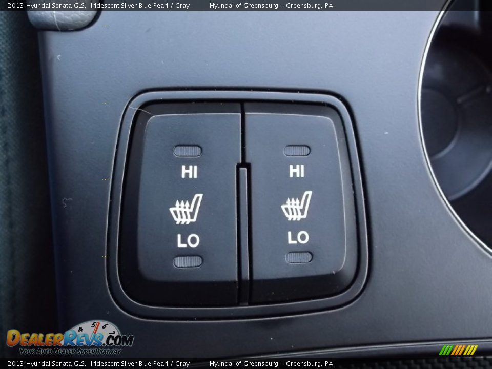 2013 Hyundai Sonata GLS Iridescent Silver Blue Pearl / Gray Photo #18