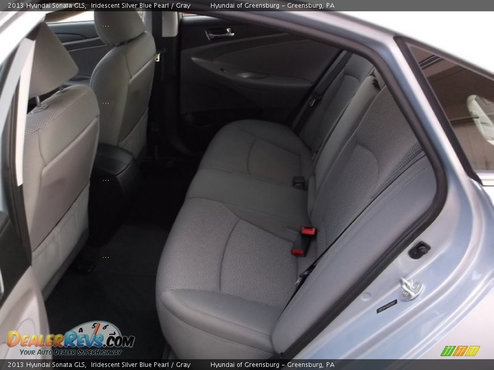 2013 Hyundai Sonata GLS Iridescent Silver Blue Pearl / Gray Photo #19
