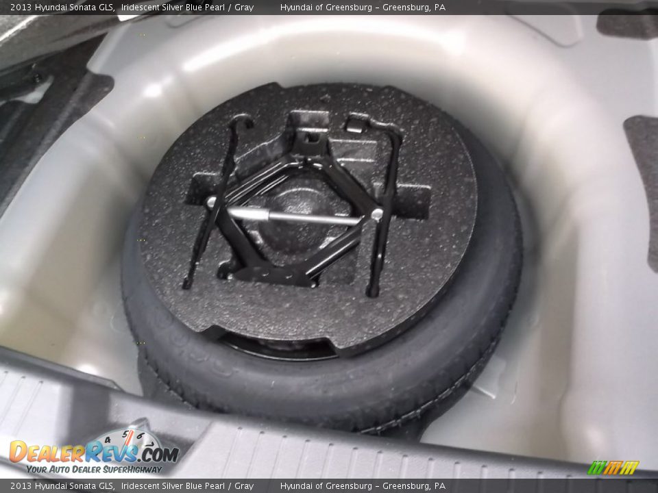 2013 Hyundai Sonata GLS Iridescent Silver Blue Pearl / Gray Photo #21