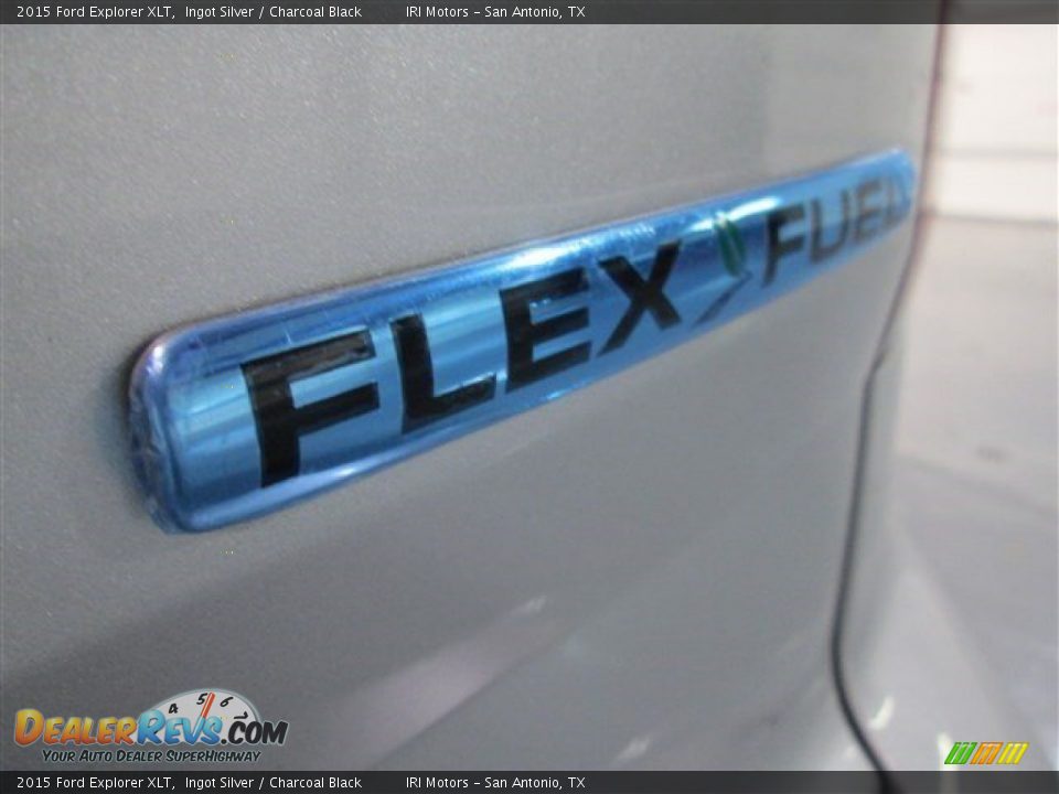 2015 Ford Explorer XLT Ingot Silver / Charcoal Black Photo #8