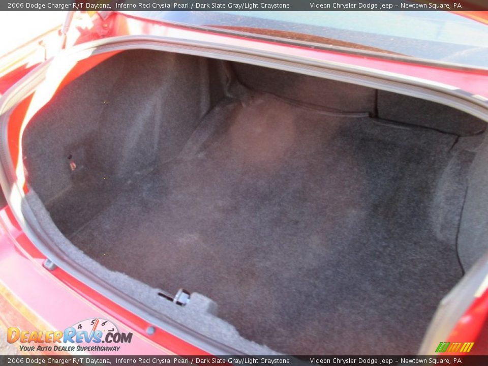 2006 Dodge Charger R/T Daytona Inferno Red Crystal Pearl / Dark Slate Gray/Light Graystone Photo #13