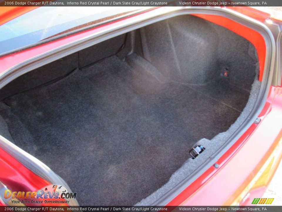 2006 Dodge Charger R/T Daytona Inferno Red Crystal Pearl / Dark Slate Gray/Light Graystone Photo #14