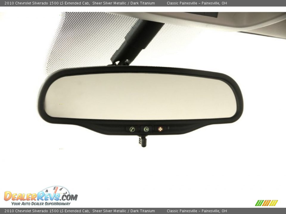 2010 Chevrolet Silverado 1500 LS Extended Cab Sheer Silver Metallic / Dark Titanium Photo #8