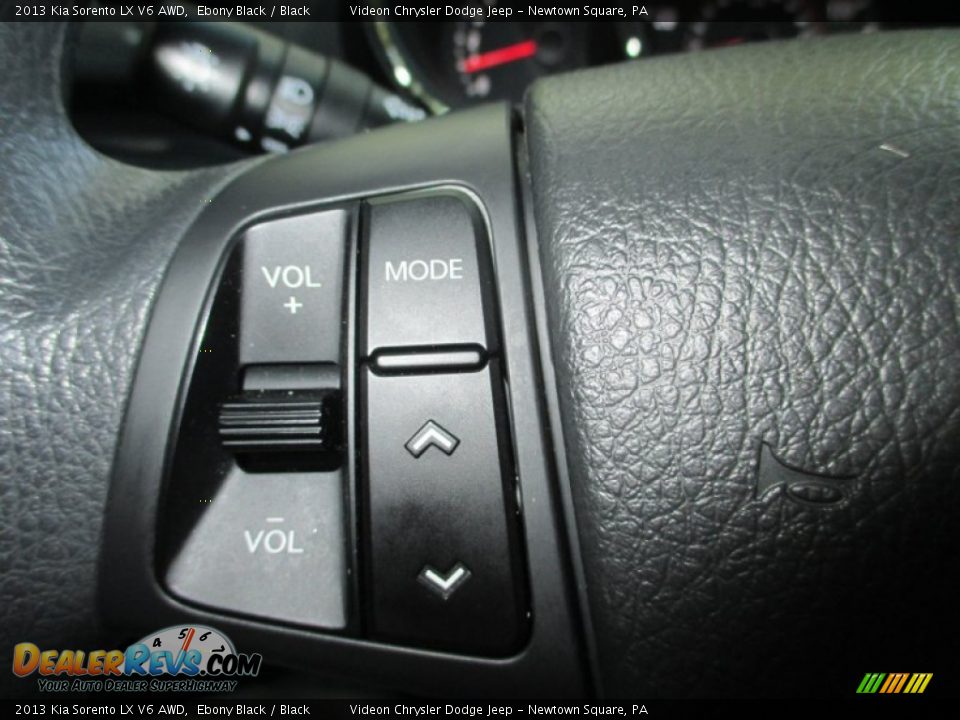 2013 Kia Sorento LX V6 AWD Ebony Black / Black Photo #20