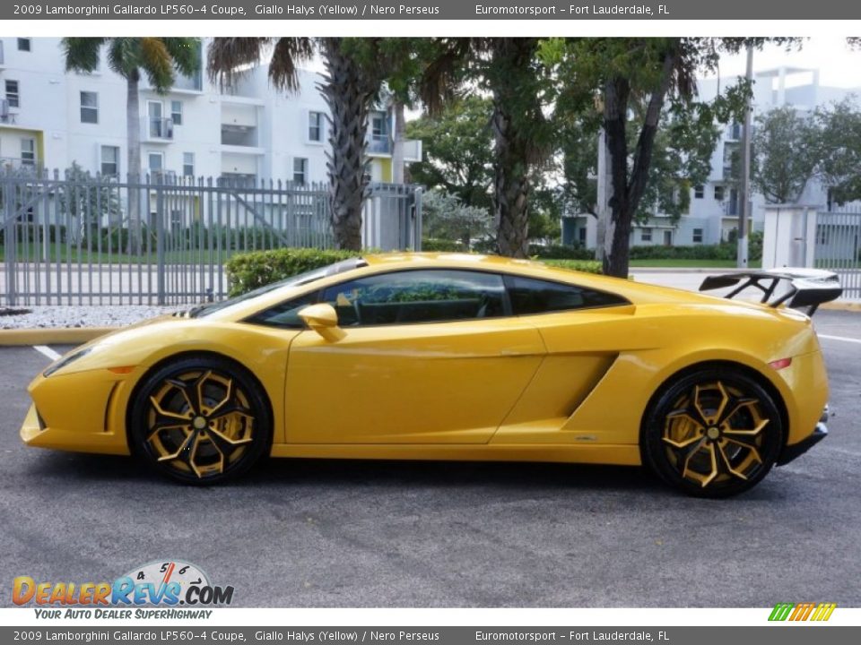 Giallo Halys (Yellow) 2009 Lamborghini Gallardo LP560-4 Coupe Photo #7