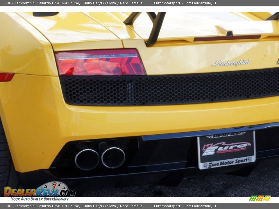 2009 Lamborghini Gallardo LP560-4 Coupe Giallo Halys (Yellow) / Nero Perseus Photo #11