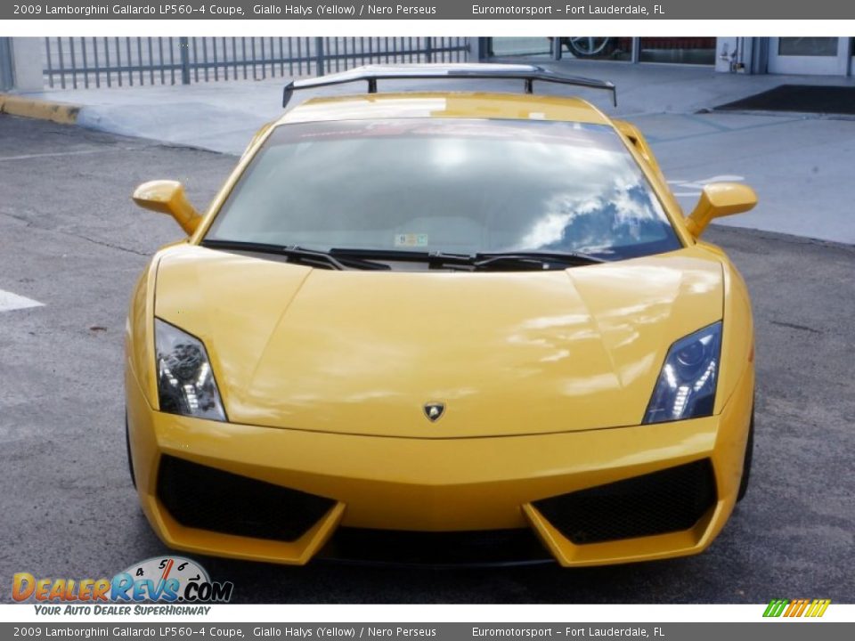 2009 Lamborghini Gallardo LP560-4 Coupe Giallo Halys (Yellow) / Nero Perseus Photo #15