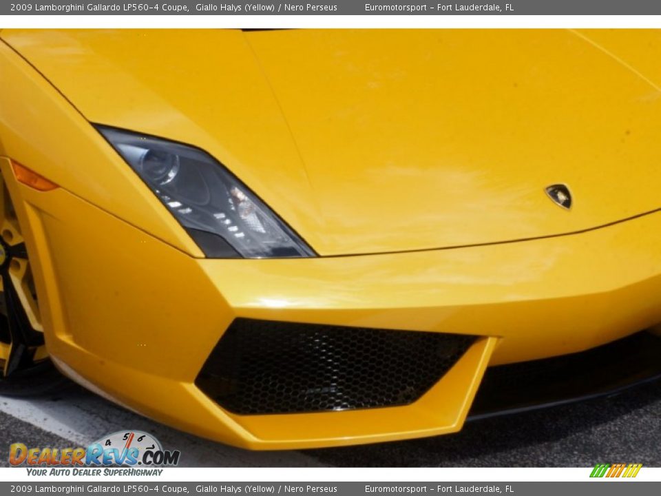 2009 Lamborghini Gallardo LP560-4 Coupe Giallo Halys (Yellow) / Nero Perseus Photo #26