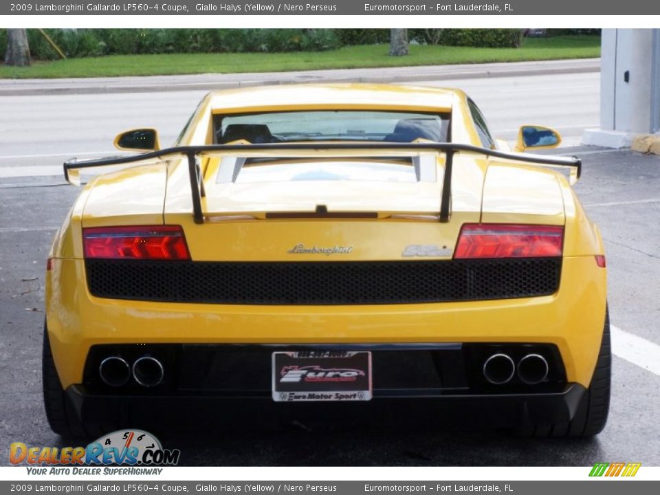 2009 Lamborghini Gallardo LP560-4 Coupe Giallo Halys (Yellow) / Nero Perseus Photo #34