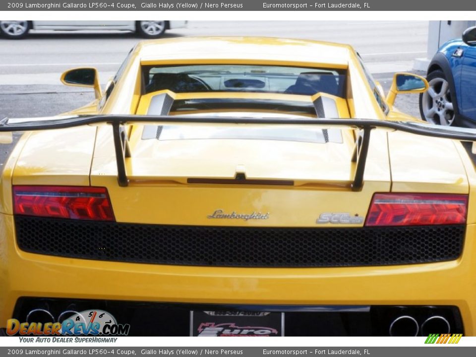 2009 Lamborghini Gallardo LP560-4 Coupe Giallo Halys (Yellow) / Nero Perseus Photo #36